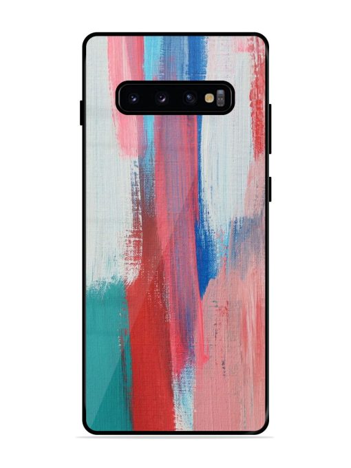 Colorful Chaos Glossy Soft Edge Case for Samsung Galaxy S10 Plus Chachhi