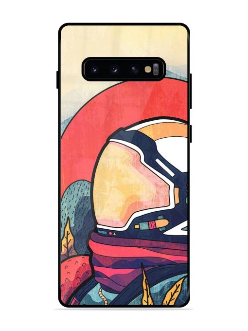 Cosmic Daydream Glossy Soft Edge Case for Samsung Galaxy S10 Plus Chachhi