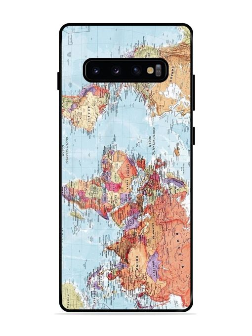 Our Blue Marble Glossy Soft Edge Case for Samsung Galaxy S10 Plus Chachhi