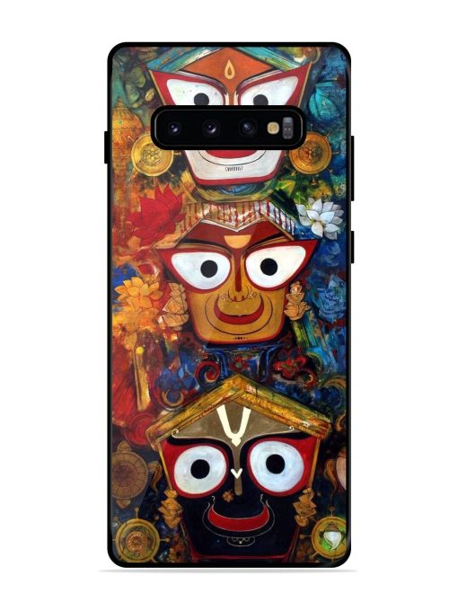 Lord Jagannath Glossy Soft Edge Case for Samsung Galaxy S10 Plus Chachhi