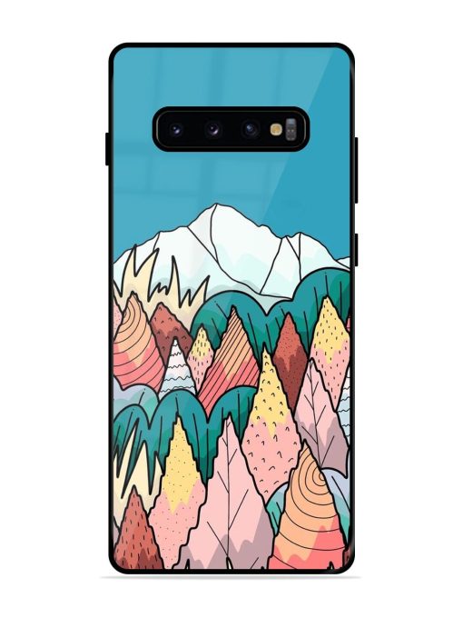 Mountain Dreamscape Glossy Soft Edge Case for Samsung Galaxy S10 Plus Chachhi