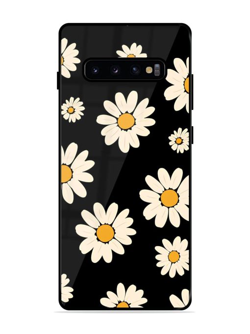 Daisies In The Night Glossy Soft Edge Case for Samsung Galaxy S10 Plus Chachhi