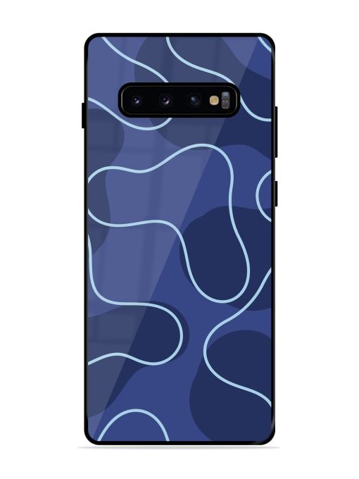 Midnight Maze Glossy Soft Edge Case for Samsung Galaxy S10 Plus Chachhi