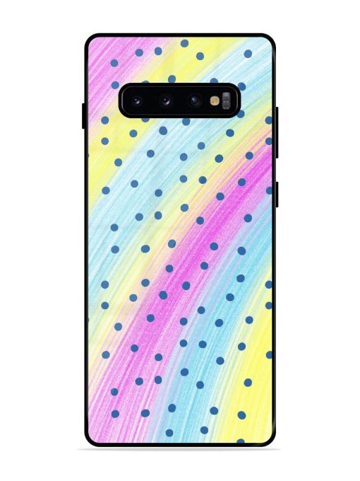 Polka Dot Paradise Glossy Soft Edge Case for Samsung Galaxy S10 Plus Chachhi