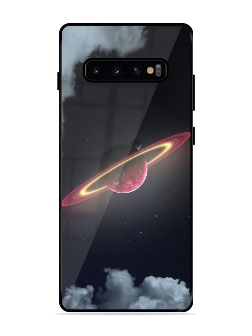 Cosmic Ballet Glossy Soft Edge Case for Samsung Galaxy S10 Plus Chachhi