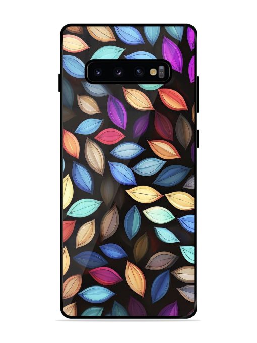 Colorful Kaleidoscope Glossy Soft Edge Case for Samsung Galaxy S10 Plus Chachhi