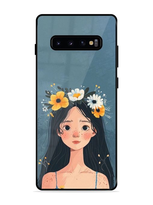 Gurl Art Glossy Soft Edge Case for Samsung Galaxy S10 Plus Chachhi