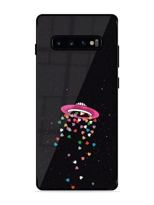 Love From Above Glossy Soft Edge Case for Samsung Galaxy S10 Plus Chachhi