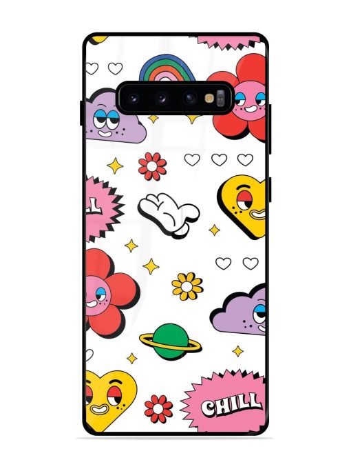 Whimsical Wonderland Glossy Soft Edge Case for Samsung Galaxy S10 Plus