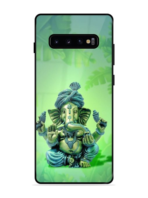 Ganesha, The Remover Of Obstacles Glossy Soft Edge Case for Samsung Galaxy S10 Plus Chachhi