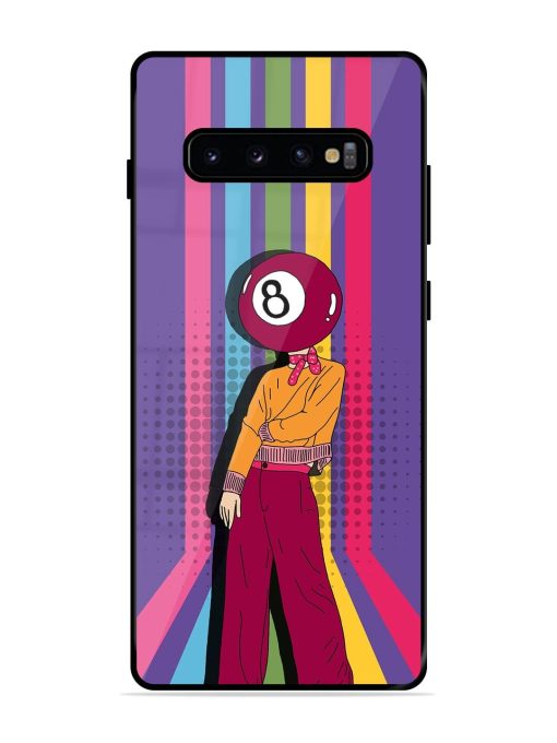 Eight Ball Fashionista Glossy Soft Edge Case for Samsung Galaxy S10 Plus