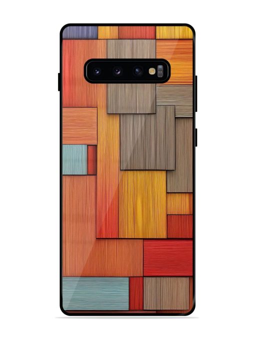 Woodsy Wonders Glossy Soft Edge Case for Samsung Galaxy S10 Plus Chachhi