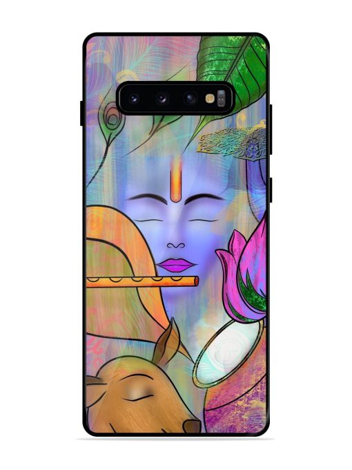 Divine Serenity Glossy Soft Edge Case for Samsung Galaxy S10 Plus Chachhi