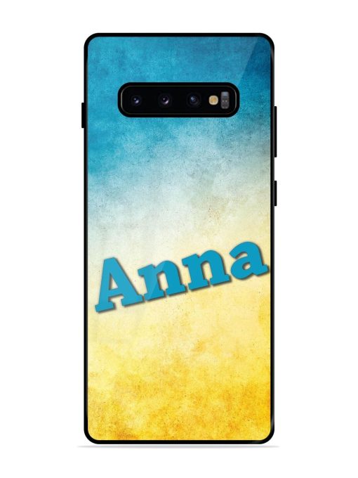 Anna'S Glossy Soft Edge Case for Samsung Galaxy S10 Plus Chachhi