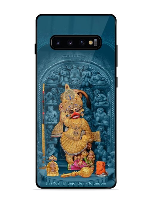 Divine Grace Of Shri Kashtabhanjandev Glossy Soft Edge Case for Samsung Galaxy S10 Plus Chachhi