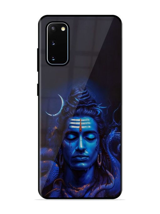 Mystic Mahadev Glossy Soft Edge Case for Samsung Galaxy S20