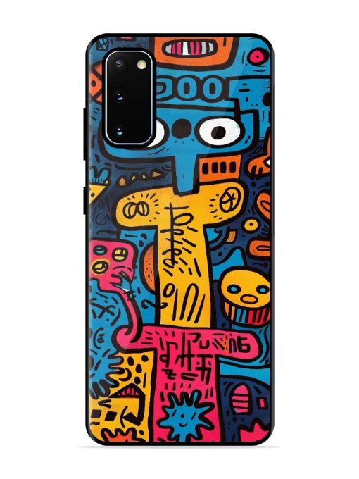 Doodletopia Glossy Soft Edge Case for Samsung Galaxy S20