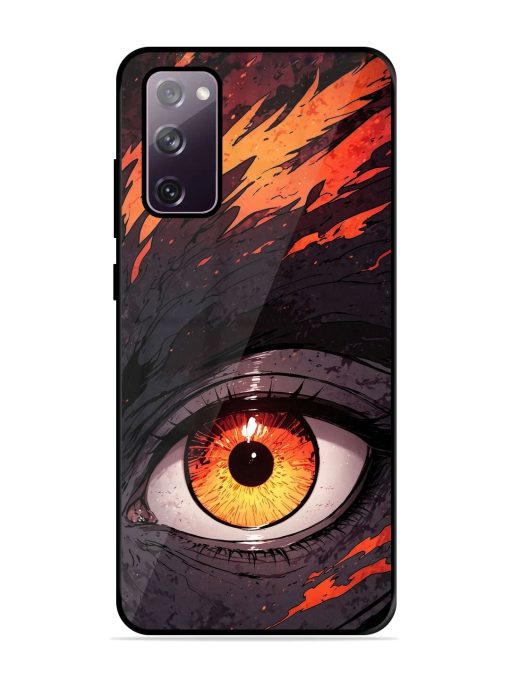 Inferno Gaze Glossy Soft Edge Case for Samsung Galaxy S20 Fe (5G)