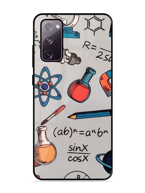 Science Doodle Glossy Soft Edge Case for Samsung Galaxy S20 Fe (5G)