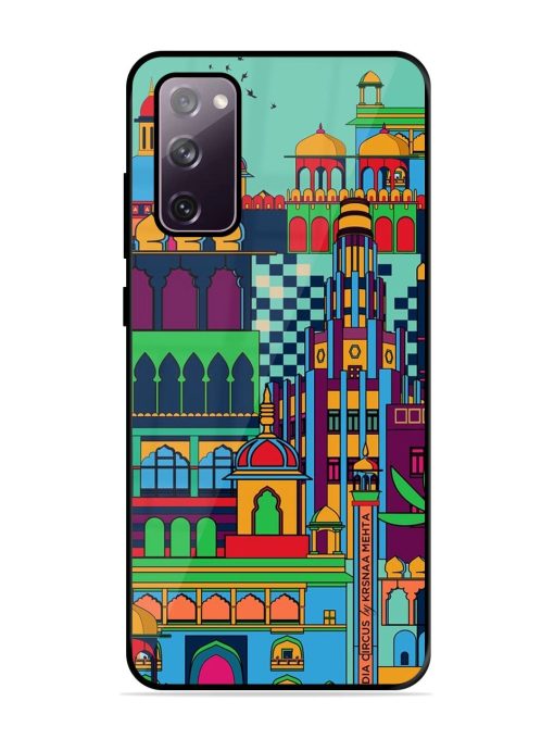 Indian Tapestry Glossy Soft Edge Case for Samsung Galaxy S20 Fe (5G)