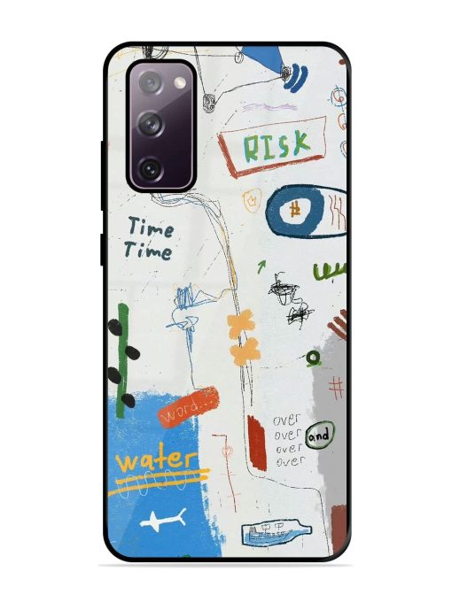 Mind Map Madness Glossy Soft Edge Case for Samsung Galaxy S20 Fe (5G)