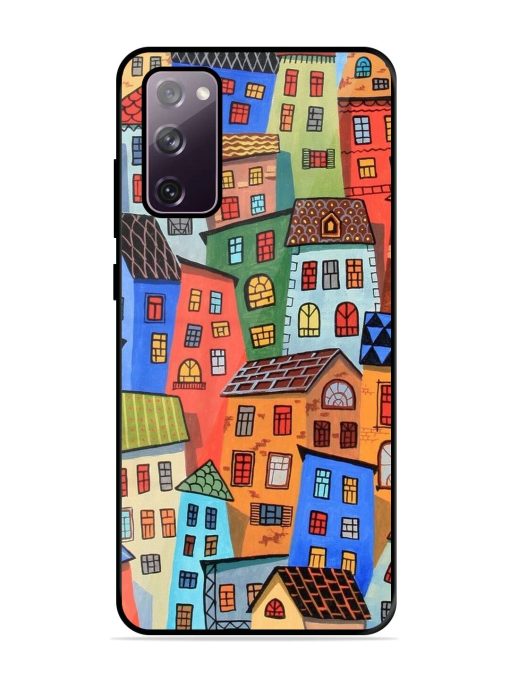 Rainbow House Glossy Soft Edge Case for Samsung Galaxy S20 Fe (5G)