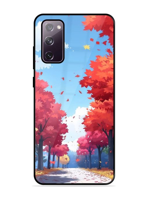 Autumn'S Embrace Glossy Soft Edge Case for Samsung Galaxy S20 Fe (5G)