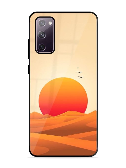 Desert Sunset Glossy Soft Edge Case for Samsung Galaxy S20 Fe (5G)