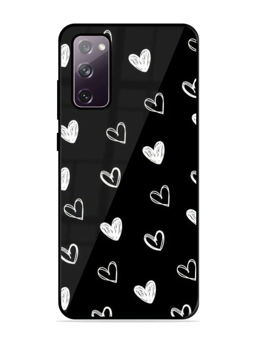 Scattered Hearts Glossy Soft Edge Case for Samsung Galaxy S20 Fe (5G)