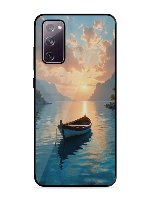 Serene Sunset Glossy Soft Edge Case for Samsung Galaxy S20 Fe (5G)