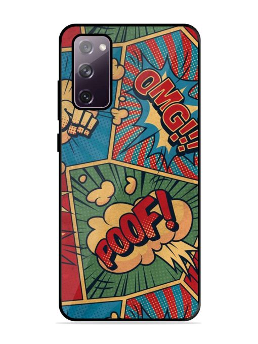 Comic Book Chaos Glossy Soft Edge Case for Samsung Galaxy S20 Fe (5G)