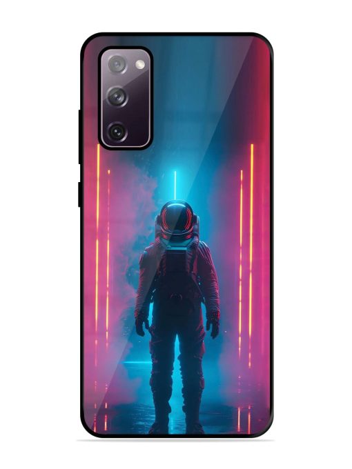 Neon Astronaut Glossy Soft Edge Case for Samsung Galaxy S20 Fe (5G)