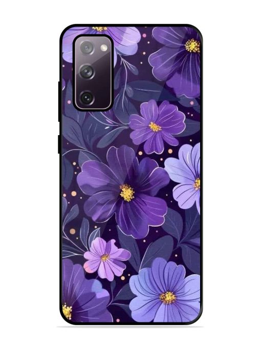 Purple Paradise Glossy Soft Edge Case for Samsung Galaxy S20 Fe (5G)