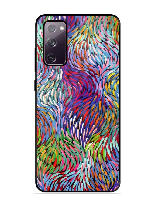 Vibrant Waves Glossy Soft Edge Case for Samsung Galaxy S20 Fe (5G)