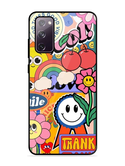 Good Times Good Vibes Glossy Soft Edge Case for Samsung Galaxy S20 Fe (5G)