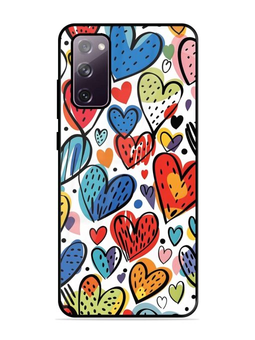 Heartfelt Harmony Glossy Soft Edge Case for Samsung Galaxy S20 Fe (5G)