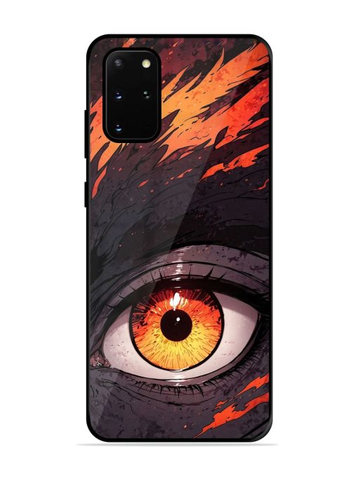 Inferno Gaze Glossy Soft Edge Case for Samsung Galaxy S20 Plus Chachhi