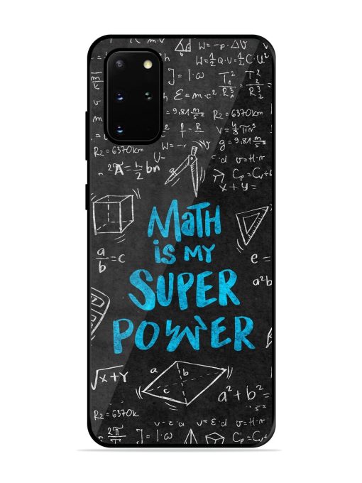 Math Magic Glossy Soft Edge Case for Samsung Galaxy S20 Plus Chachhi