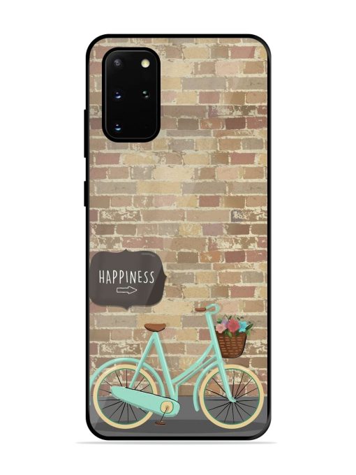 Pedaling Towards Happiness Glossy Soft Edge Case for Samsung Galaxy S20 Plus Chachhi