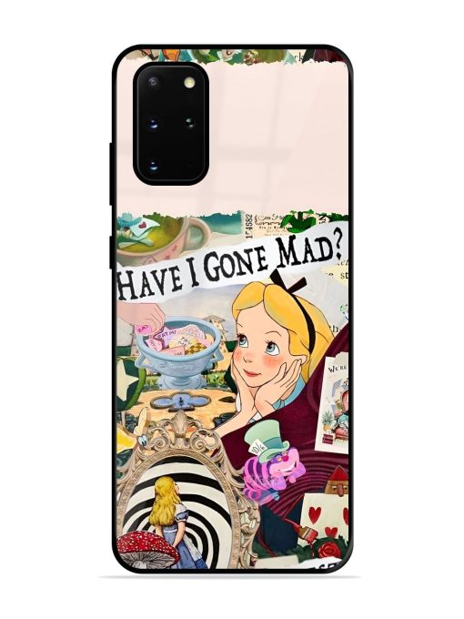 Mad Hatter'S Collage Glossy Soft Edge Case for Samsung Galaxy S20 Plus Chachhi