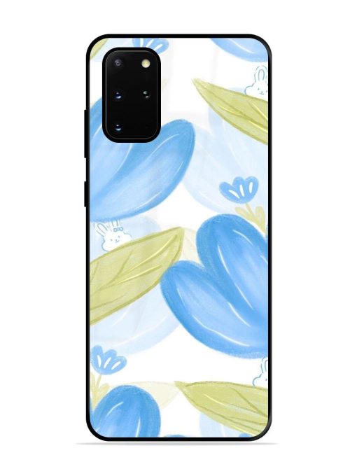 Bunny'S Blue Garden Glossy Soft Edge Case for Samsung Galaxy S20 Plus Chachhi