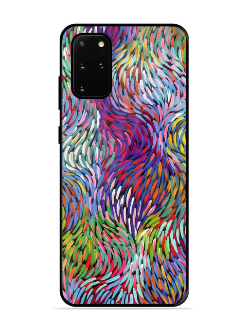 Vibrant Waves Glossy Soft Edge Case for Samsung Galaxy S20 Plus Chachhi