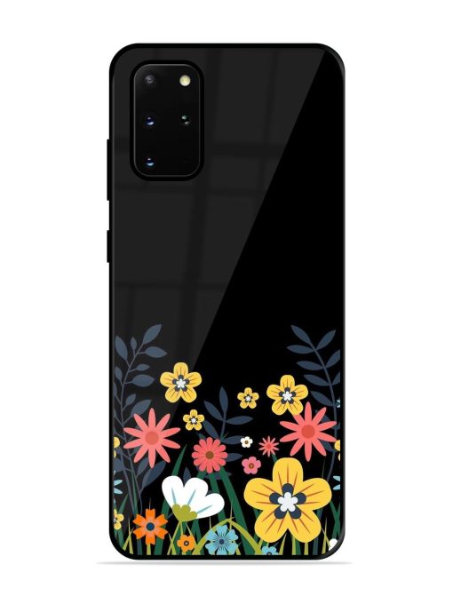 Floral Night Sky Glossy Soft Edge Case for Samsung Galaxy S20 Plus Chachhi