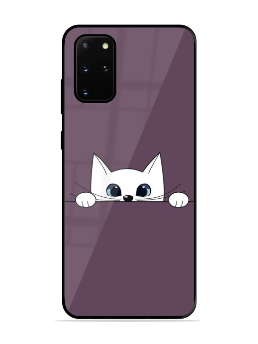 Peek-A-Boo Kitty Glossy Soft Edge Case for Samsung Galaxy S20 Plus Chachhi