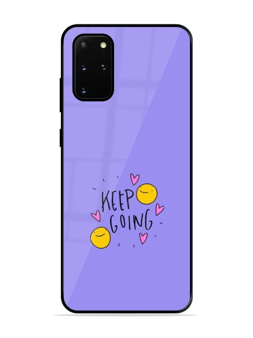 Smiling Through It All Glossy Soft Edge Case for Samsung Galaxy S20 Plus Chachhi