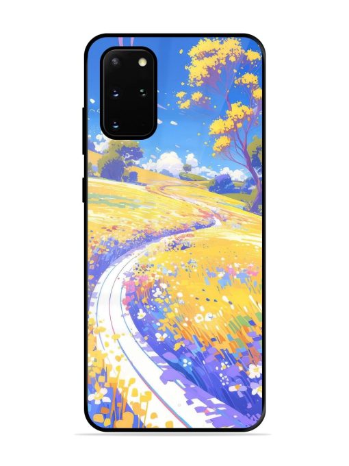 Vibrant Spring Meadow Glossy Soft Edge Case for Samsung Galaxy S20 Plus Chachhi