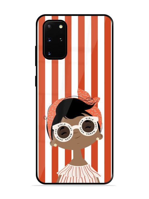 Girls Just Wanna Have Fun Glossy Soft Edge Case for Samsung Galaxy S20 Plus Chachhi