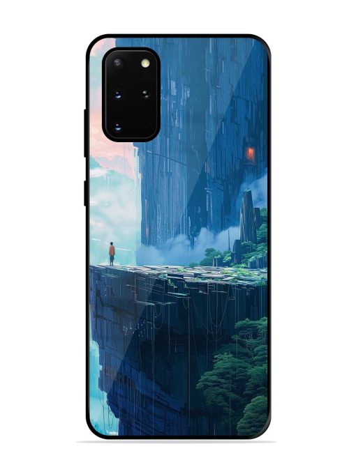 Solitude In The Sky Glossy Soft Edge Case for Samsung Galaxy S20 Plus