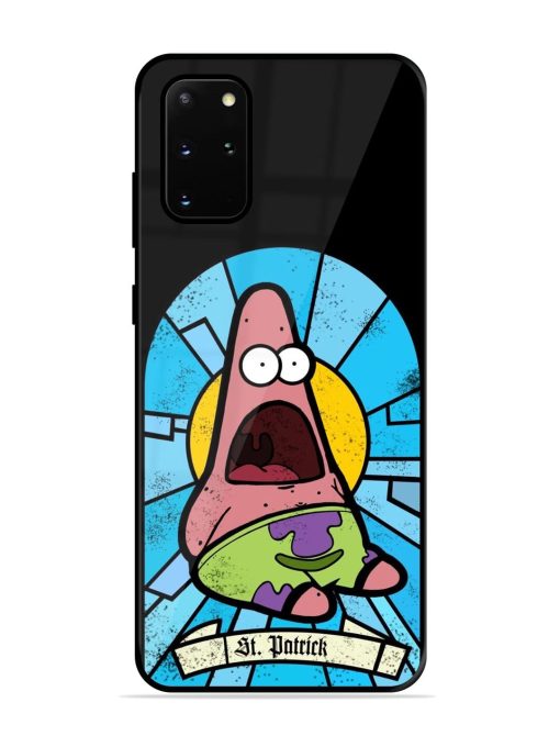 St. Patrick'S Day Stained Glass Patrick Star Glossy Soft Edge Case for Samsung Galaxy S20 Plus Chachhi