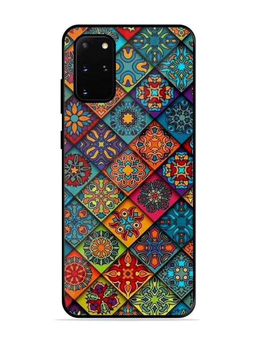 Patchwork Mandala Mosaic Glossy Soft Edge Case for Samsung Galaxy S20 Plus Chachhi